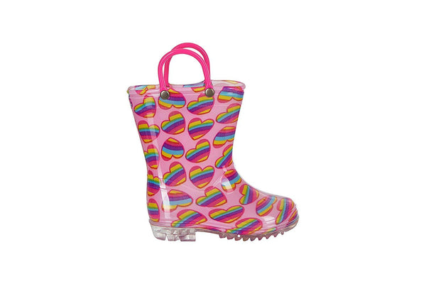 Chatties Toddler Girls Printed Rainboot