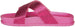 Girl's Summer Open-Toe Sparkly Glitter Flat Slide Sandals with Criss-Cross Straps