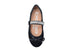 bebe Girls Big Kid Round Toe Mary Jane Dress Slip-On Flat Shoe Embellished with Sparkly Rhinestone Strap and Bow