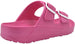Chatties Ladies Flip Flops Footbed Sandal Slip On Slide Shoe with Buckle Embellishment