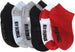 Ben Sherman Boyâ€™s Socks- Low-Cut Socks Multiple Stylish Toddler Kids Socks Comfort Fit for 6-pack