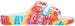 Women's Colorful Double Buckle Strap Footbed Slide Sandals, Comfortable Fashion Flats
