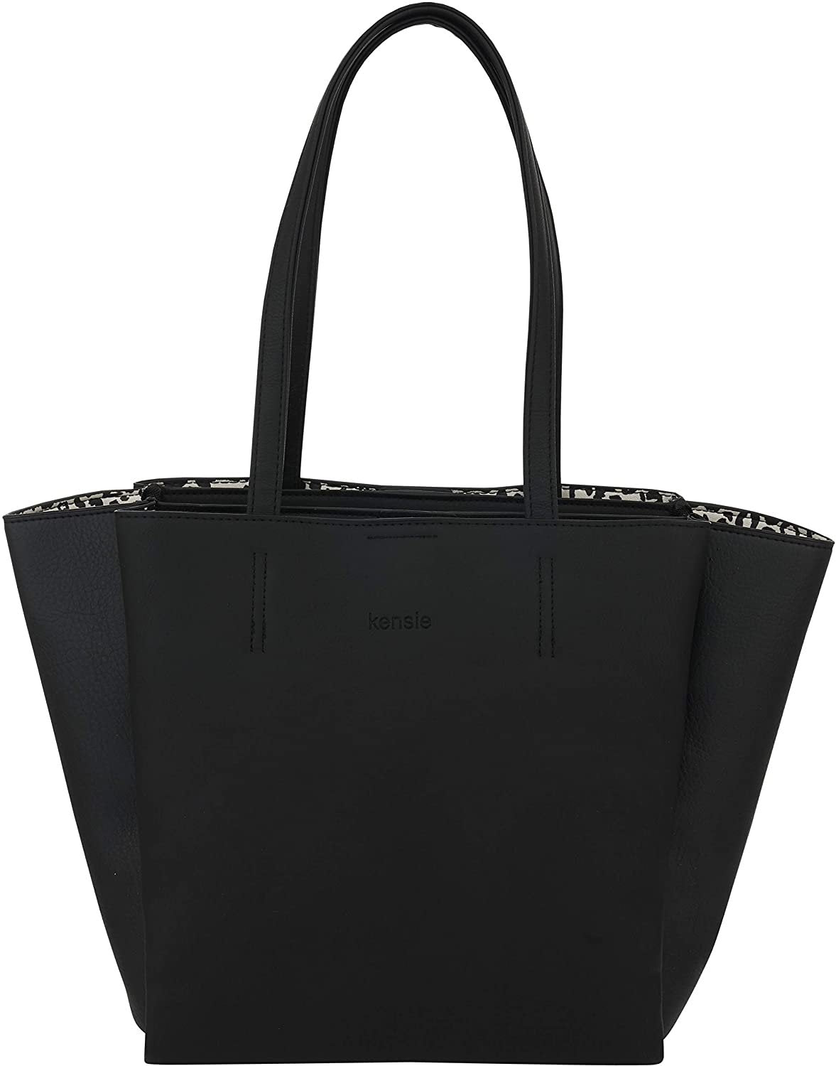 Leather Shoulder Bag - Black - Aman Essentials