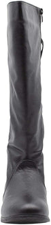 Via Rosa Womens Slip On Tall Winter Boots with Lace Up Back Design