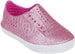 Chatties Toddler Girl's Glitter Water Shoes/Water Sandals, Non-Slip Aqua Shoes for Girls