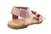 dELiAs Toddler Girls Fashion Sandals Shimmery Flats with Ruffles