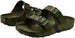 Zac & Evan Boys' Big Kid EVA Camo Print Footbed Slide Sandal with Buckle Strap