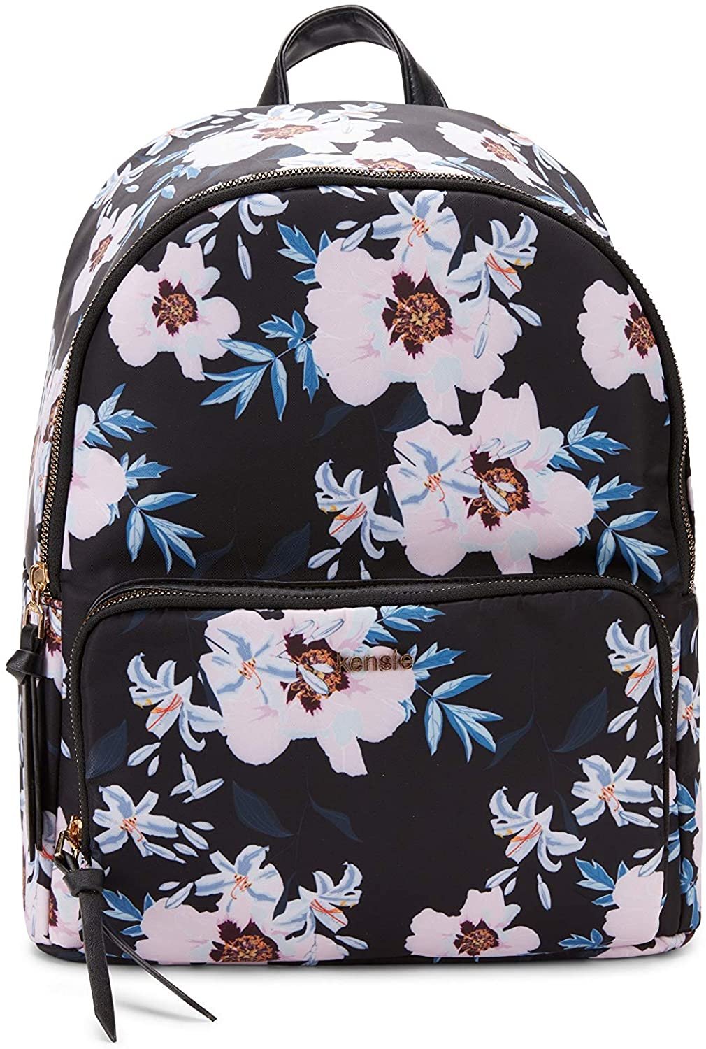 Kensie Womenâ€™s Nylon Floral Backpack