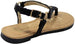 bebe Girls Big Kid Shimmery Thong Slide Sandal with Adjustable Back Strap - Fashion Summer Flat Shoes