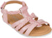 Toddler Girl's Strappy Ankle Strap Fashion Sandals/Flats with Braided Straps