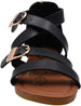 bebe Girls Big Kid Strappy Gladiator Sandal with Buckle Straps Open Toe Shoes