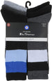 Ben Sherman Menâ€™s Socks- Crew Socks Half Cushion Moisture Control Ribbed Socks for 6 Pack