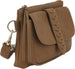 Kensie Women’s Whipstitch Belt Bag - Fashion Waist Bag with Adjustable Strap - Crossbody Sling Purse Fanny Pack