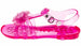 Chatties Toddler Girls Jelly Sandals - Fuchsia, Size 11 / 12 (More Colors and Sizes Available)