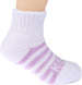 K Swiss Baby Girls Quarter Socks - Comfortable, Moist Wicking, Non-Slip Grip Kids Socks, for 10-Pack