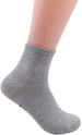 Ben Sherman Menâ€™s 10-Pack Quarter Length Solid Socks - Logo Bottom Print, Ribbed Trim
