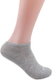 Womenâ€™s Flat Knit Solid Low-Cut Socks