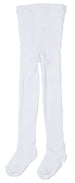 Chatties Kids Cotton Tights Size 7-10 White