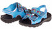 Chatties Toddler Girls Velcro Strap Sandals - Turquoise, Size 11 / 12 (More Colors and Sizes Available)