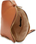Women’s Saffiano Dome Crossbody Bag with Chain Strap