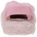 Kensie Girl's Warm Faux Fur Slipper With Elastic Back And Heart Pom Pom Fluffy Slippers For  Girls