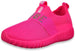 bebe Girls Toddler Girls Cute Sneakers Mesh Lightweight Breathable for Walking Running Velcro Slip On Shoes