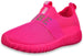 bebe Girls Toddler Girls Cute Sneakers Mesh Lightweight Breathable for Walking Running Velcro Slip On Shoes