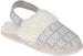 bebe Girl's Fashionable Microsuede Slippers With Elastic Back Fluffy Indoor Slippers For Girls