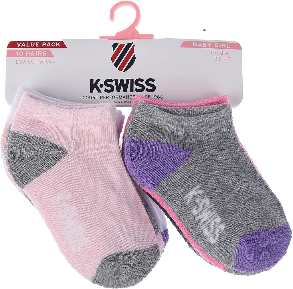 Toddler Girls Low Cut Socks| Non-Slip, Breathable, Safe and Comfortable for 10 Pack