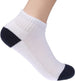 Ben Sherman Boy’s Socks- , Ankle Socks Solid Casual Socks Comfort Fit-Logo Bottom Print, Ribbed Trim for 10-pack