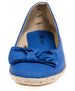 Chatties Ladies Canvas Espadrille Flats Size 7/8 - Cobalt