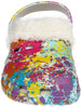 Rampage Girl's Fuzzy and Warm Printed Clogs with Sherpa Lining