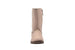 bebe Toddler Girls Little Kid Easy Pull On Tall Microsuede Winter Boots Embellished with Glitter Trim and Rhinestones