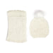Marilyn Monroe Sequin Knit Beanie And Infinity Scarf Set Ivory