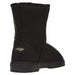 bebe Girls Winter Boots Designed with Side Logo Embroidery Casual Warm Slip-On Mid-Calf Microsuede Walking Snow Flat Shoes