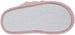 bebe Girls Fluffy And Cute Scuff Glitter Slippers With Faux Fur Satin Bow