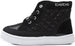 bebe Kids Toddlers Girls Quilted High Top Sneakers with Metallic Shimmer (See More Colors and Sizes)