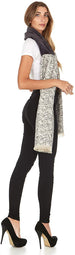 Laundry By Shelli Segal Womenâ€™s Faux Fur Scarf Wrap Shawl Soft Warm Large Fall Winter Fashion Scarves for Ladies