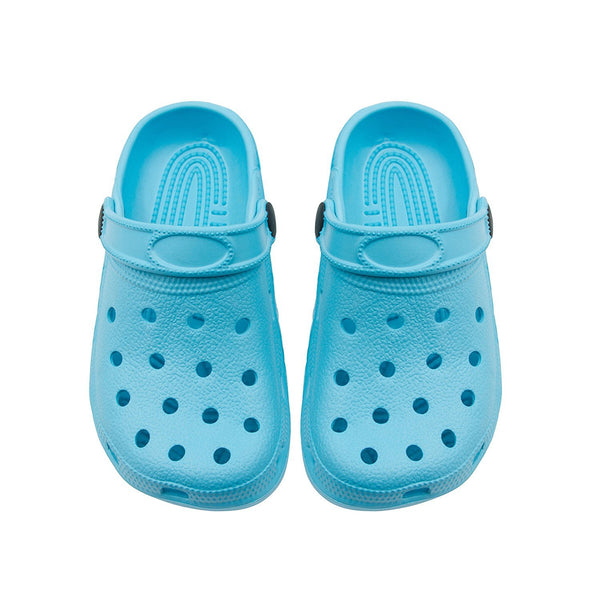 Sara Z Girls Rubber Foam Slingback Clogs with Ventilated Upper Size 12/13 Turquoise