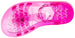 Chatties Toddler Girls Jelly Sandals - Fuchsia, Size 11 / 12 (More Colors and Sizes Available)