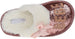 bebe Girls Fluffy And Cute Scuff Glitter Slippers With Faux Fur Satin Bow