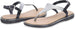 dELiAs Girls Big Kid PCU Glitter Thong Slide Sandal with Adjustable Back Strap - Fashion Summer Shoes