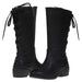 bebe Girls Riding Boots with Lace up Back Accents Casual Dress Fashion Shoes