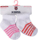K Swiss Baby Girls Quarter Socks - Comfortable, Moist Wicking, Non-Slip Grip Kids Socks, for 10-Pack