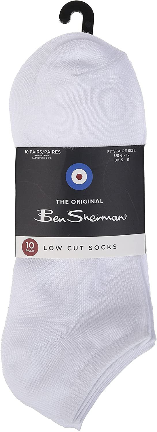 Men’s Socks - Soft, Breathable Comfort Fit, No Show Socks for 10 Pack
