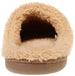 Women's Microsuede Slipper With Faux Fur Collar And Memory Foam Insoles