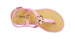 Sara Z Toddler Vegan T-Strap Sandals with Ornament