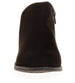 Sara Z Ladies Microsuede Bootie with Side Zipper (Black), Size 10