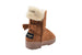 bebe Toddler Girls Little Kid Mid Calf Easy Pull-On Microsuede Winter Boots Embellished with Faux Fur Cuff and Back Bow