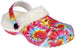 Rampage Girl's Fuzzy and Warm Printed Clogs with Sherpa Lining